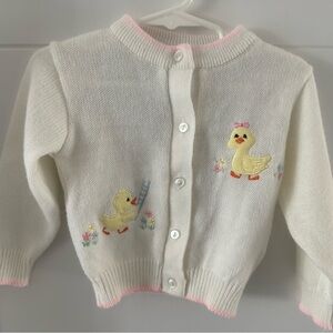 Vintage Baby Cardigan from The Bay - Size 18M